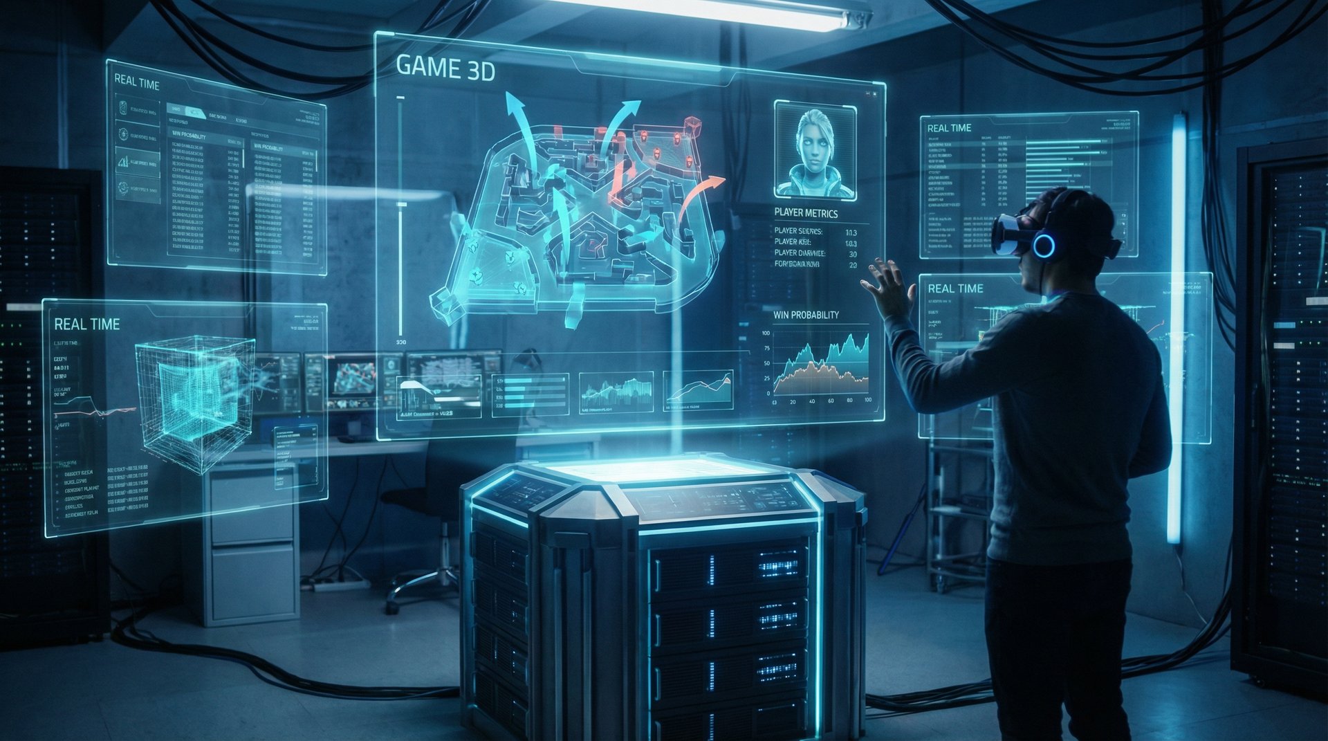 人兽 AI游戏视频